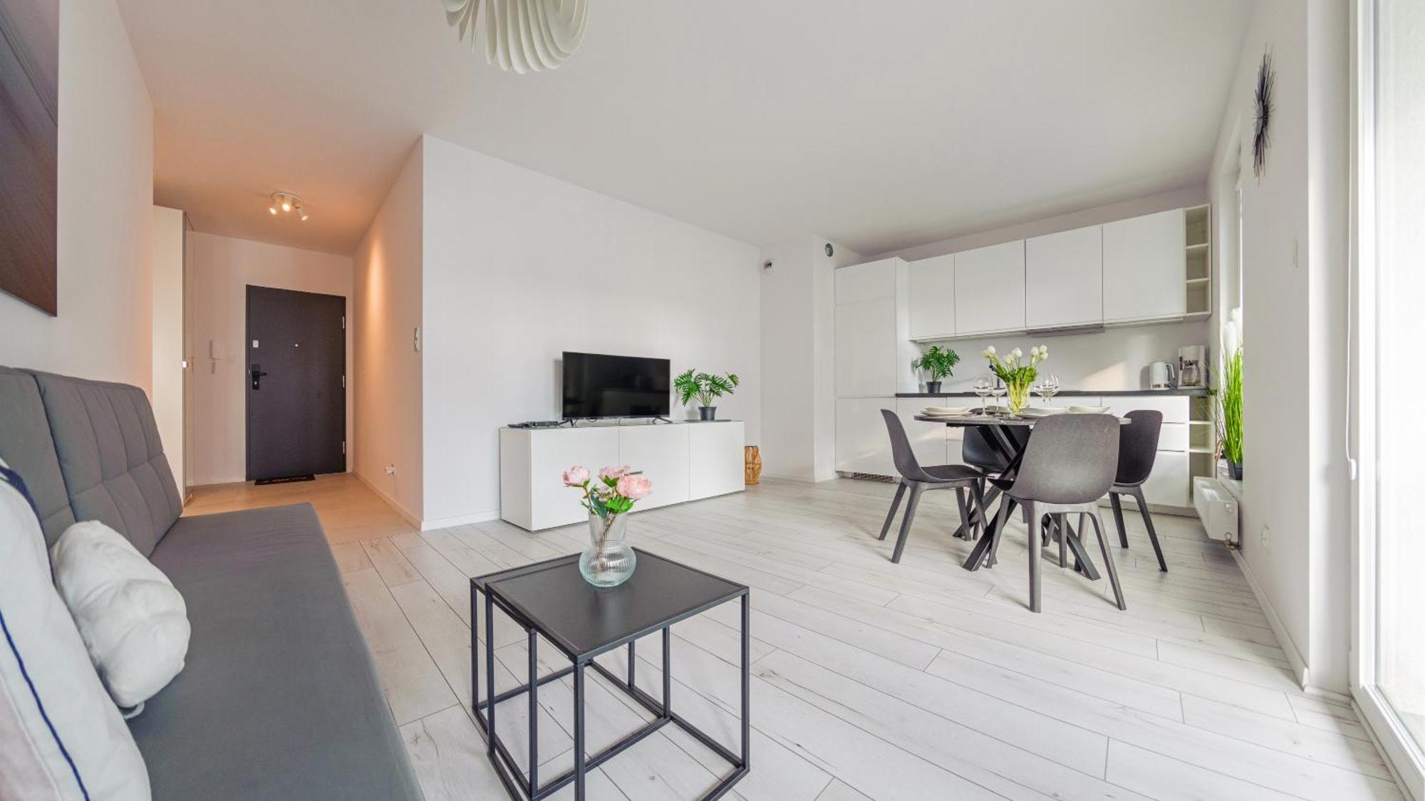 Apartamenty Sun & Snow Przystan Letnica Гданьск Экстерьер фото